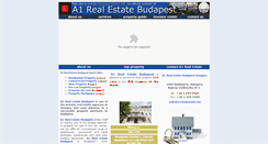 Desktop Screenshot of a1realestate.hu